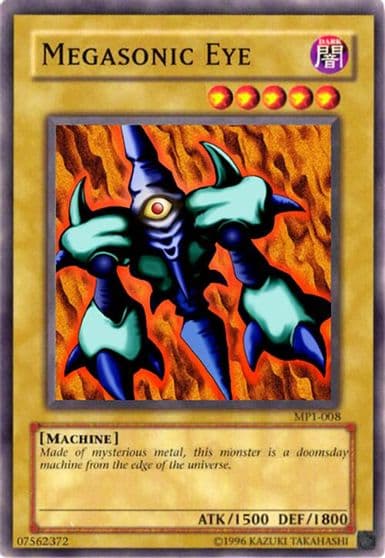 Megasonic Eye McDonald's Promo Yu-Gi-Oh! card