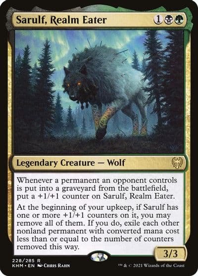 Sarulf Realm Eater Kaldheim Magic card
