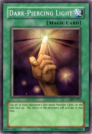 Dark Piercing Light McDonald's Promo Yu-Gi-Oh! card