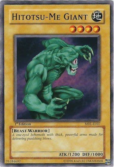 Hitotsu Me Giant Magic Ruler Yu-Gi-Oh! card