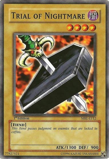 Trial of Nightmare Magic Ruler Yu-Gi-Oh! card