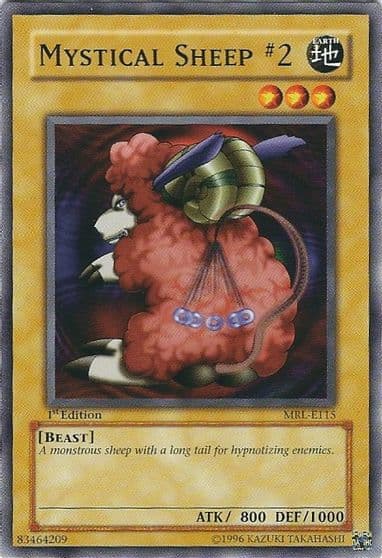 Mystical Sheep 2 Magic Ruler Yu-Gi-Oh! card