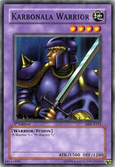 Karbonala Warrior Magic Ruler Yu-Gi-Oh! card