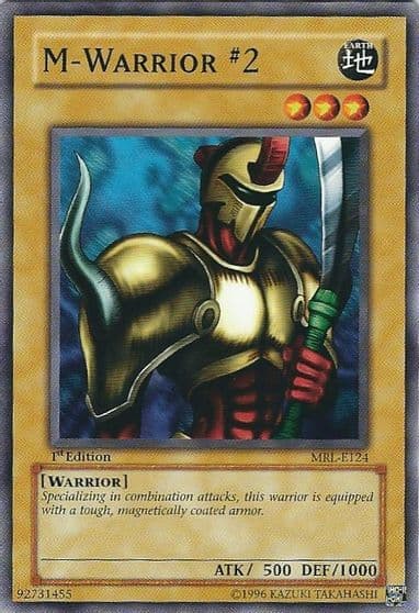 M Warrior 2 Magic Ruler Yu-Gi-Oh! card