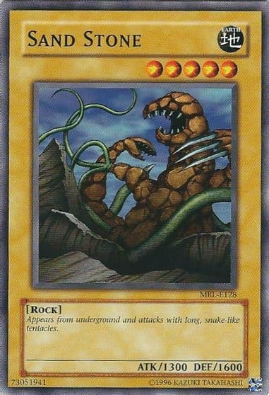 Sand Stone Magic Ruler Yu-Gi-Oh! card