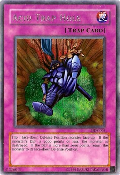 Acid Trap Hole Dark Duel Stories Yu-Gi-Oh! Video Game Promotional Cards Yu-Gi-Oh! card