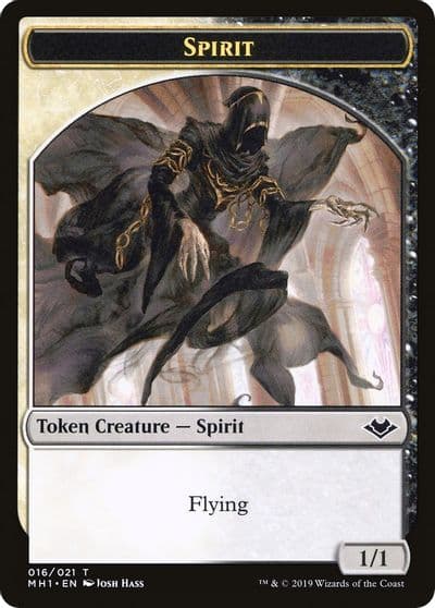 Spirit Golem Double Sided Token Modern Horizons Magic card