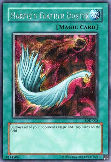 Harpies Feather Duster Stairway to the Destined Duel Yu-Gi-Oh! card