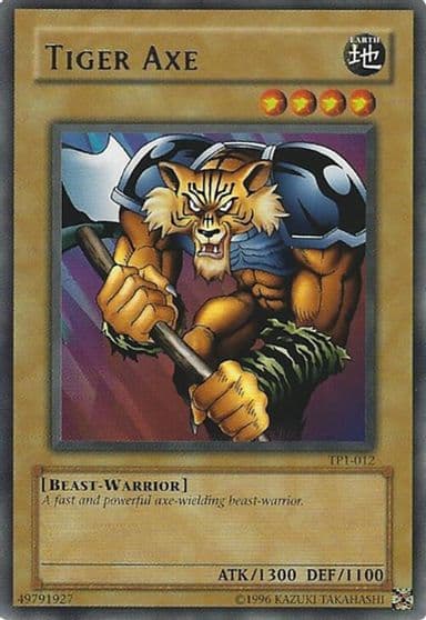 Tiger Axe Speed Duel: Tournament Pack 1 Yu-Gi-Oh! card