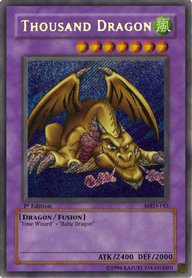 Thousand Dragon Metal Raiders Yu-Gi-Oh! card