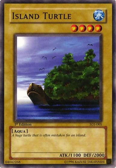 Island Turtle Starter Deck: Joey Yu-Gi-Oh! card