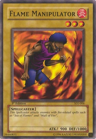 Flame Manipulator Starter Deck: Joey Yu-Gi-Oh! card