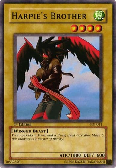 Harpies Brother Starter Deck: Joey Yu-Gi-Oh! card