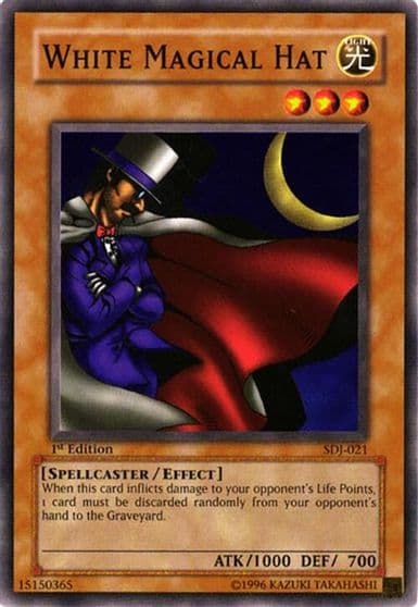 White Magical Hat Starter Deck: Joey Yu-Gi-Oh! card
