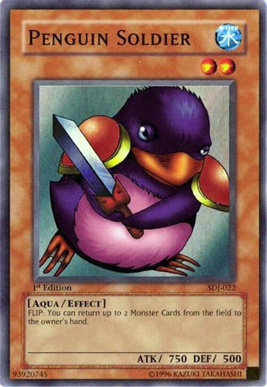 Penguin Soldier Starter Deck: Joey Yu-Gi-Oh! card