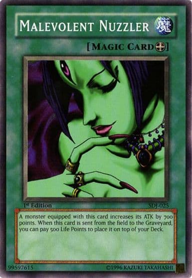 Malevolent Nuzzler Starter Deck: Joey Yu-Gi-Oh! card