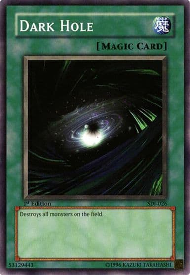 Dark Hole Starter Deck: Joey Yu-Gi-Oh! card