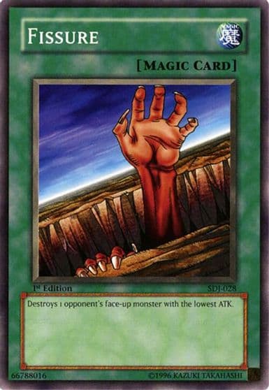 Fissure Starter Deck: Joey Yu-Gi-Oh! card