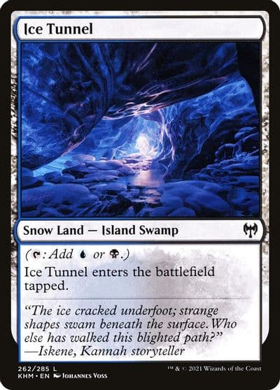 Ice Tunnel Kaldheim Magic card