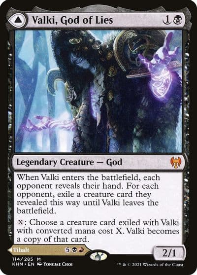 Valki God of Lies Kaldheim Magic card