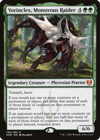 Vorinclex Monstrous Raider Kaldheim Magic card