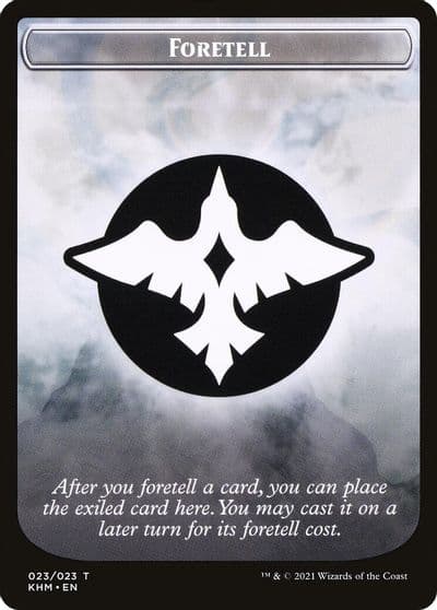 Helper Card Foretell Kaldheim Magic card
