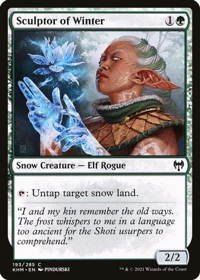 Sculptor of Winter Kaldheim Magic card