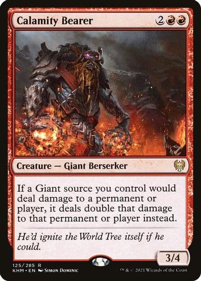 Calamity Bearer Kaldheim Magic card