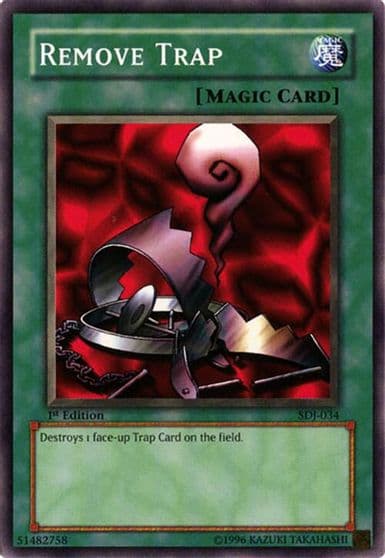 Remove Trap Starter Deck: Joey Yu-Gi-Oh! card