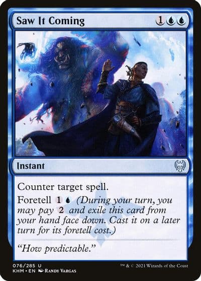 Saw It Coming Kaldheim Magic card