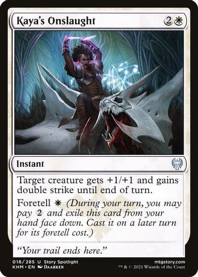 Kayas Onslaught Kaldheim Magic card