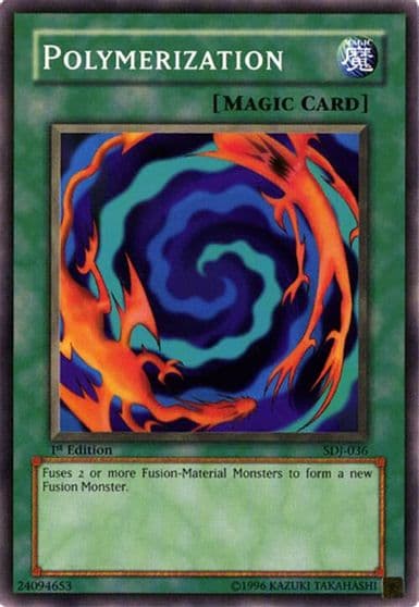 Polymerization Starter Deck: Joey Yu-Gi-Oh! card