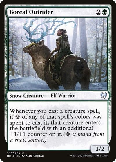 Boreal Outrider Kaldheim Magic card