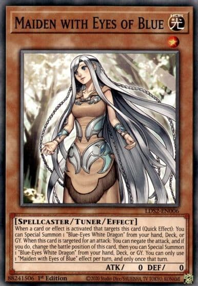 Maiden with Eyes of Blue Legendary Duelists: Season 2 Yu-Gi-Oh! card