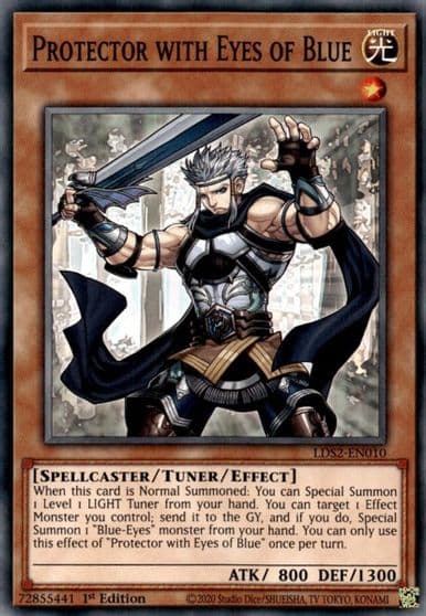 Protector with Eyes of Blue Legendary Duelists: Season 2 Yu-Gi-Oh! card