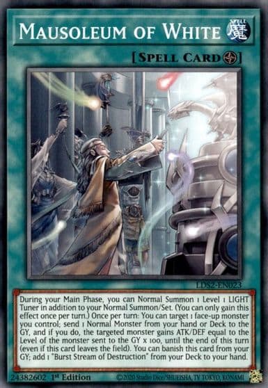 Mausoleum of White Legendary Duelists: Season 2 Yu-Gi-Oh! card