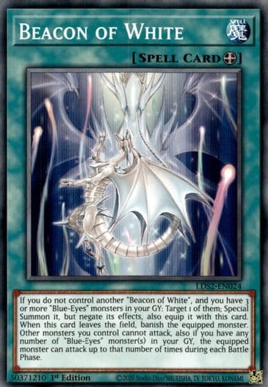 Beacon of White Legendary Duelists: Season 2 Yu-Gi-Oh! card