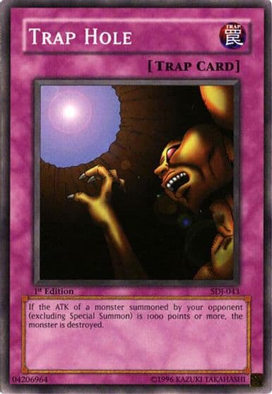 Trap Hole Starter Deck: Joey Yu-Gi-Oh! card