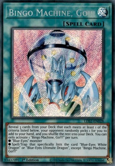 Bingo Machine Go Legendary Duelists: Season 2 Yu-Gi-Oh! card