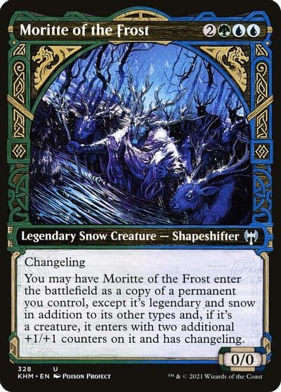 Moritte of the Frost Showcase Kaldheim Magic card