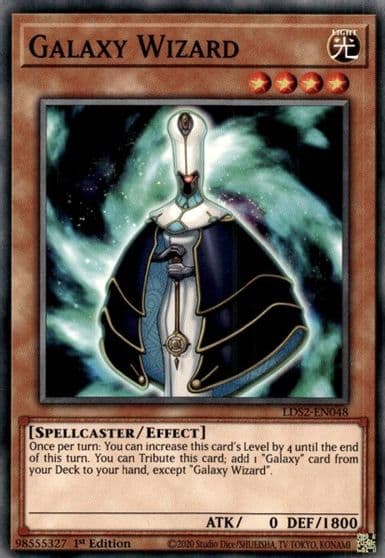 Galaxy Wizard Legendary Duelists: Season 2 Yu-Gi-Oh! card