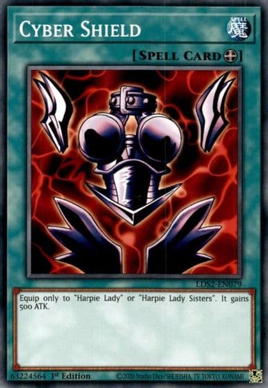 Cyber Shield Legendary Duelists: Season 2 Yu-Gi-Oh! card