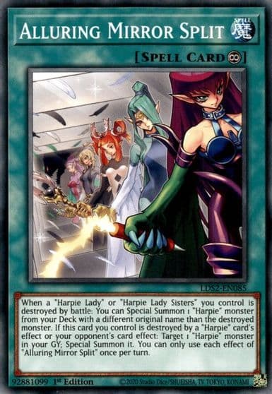 Alluring Mirror Split Legendary Duelists: Season 2 Yu-Gi-Oh! card