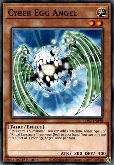 Cyber Egg Angel Legendary Duelists: Season 2 Yu-Gi-Oh! card