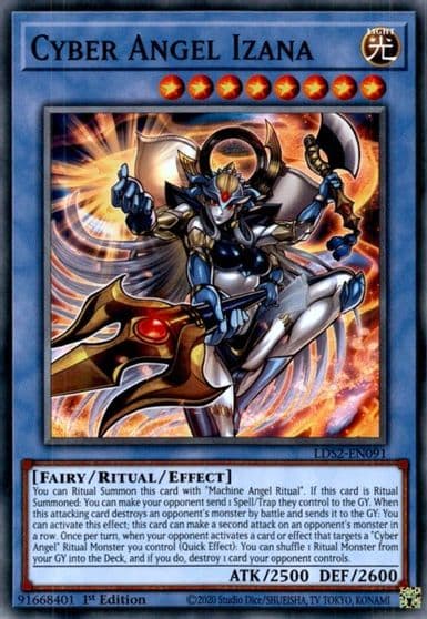 Cyber Angel Izana Legendary Duelists: Season 2 Yu-Gi-Oh! card