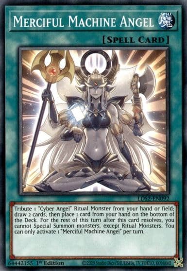 Merciful Machine Angel Legendary Duelists: Season 2 Yu-Gi-Oh! card