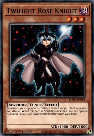 Twilight Rose Knight Legendary Duelists: Season 2 Yu-Gi-Oh! card