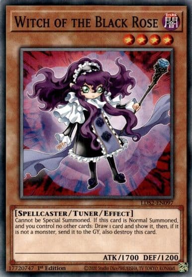 Witch of the Black Rose Legendary Duelists: Season 2 Yu-Gi-Oh! card