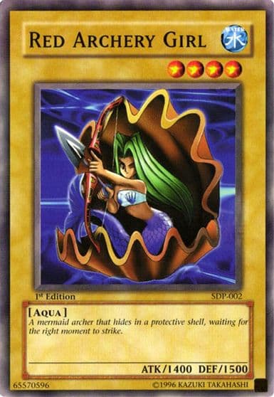 Red Archery Girl Starter Deck: Pegasus Yu-Gi-Oh! card