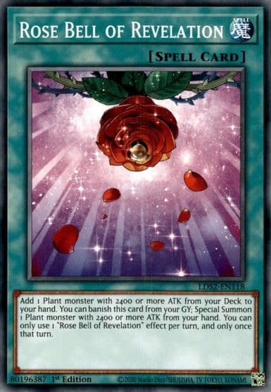 Rose Bell of Revelation Legendary Duelists: Season 2 Yu-Gi-Oh! card